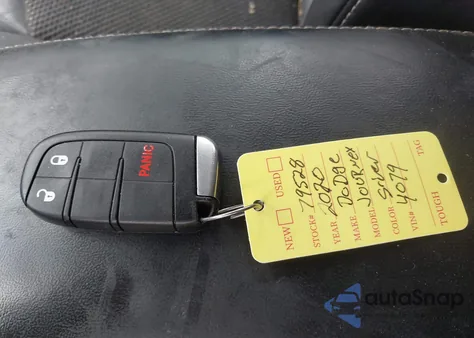 2020 Dodge Journey Crossroad z USA, uszkodzony, nr VIN 3C4PDCGB4LT264079